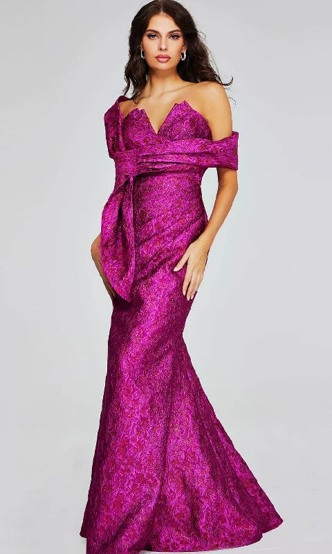 Jovani 39114 - Vibrant Mermaid Evening Gown