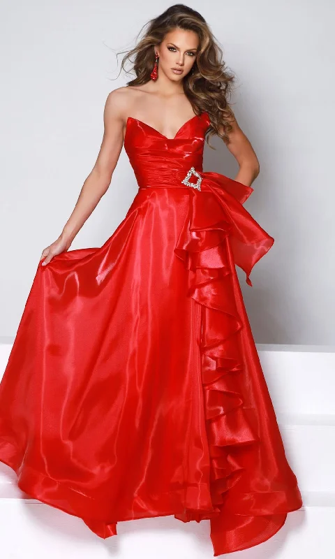 Johnathan Kayne 2962 - Strapless A-Line Evening Gown