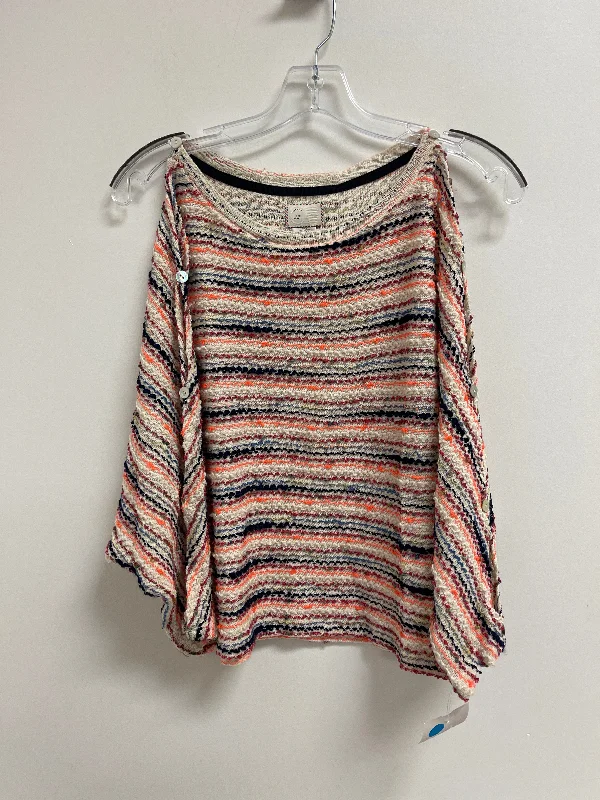 Top Long Sleeve By Anthropologie In Multi-colored, Size: Xs