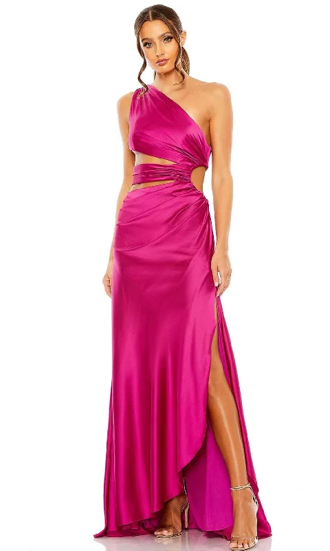 Mac Duggal 68485 - Cutout Ruched Evening Gown