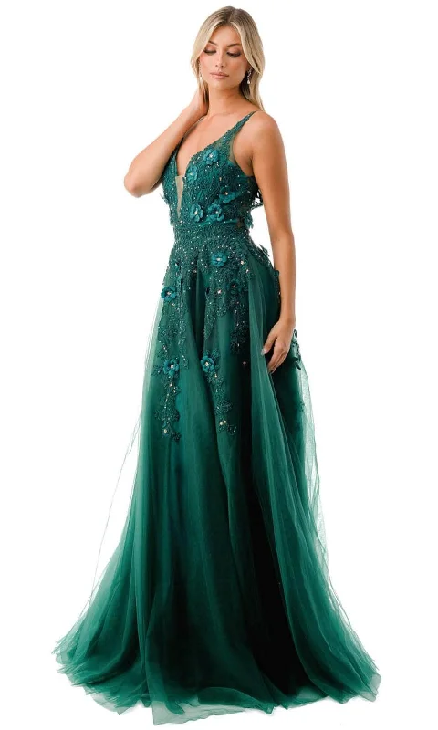 Trevi Collection L2780A - A-Line Evening Gown