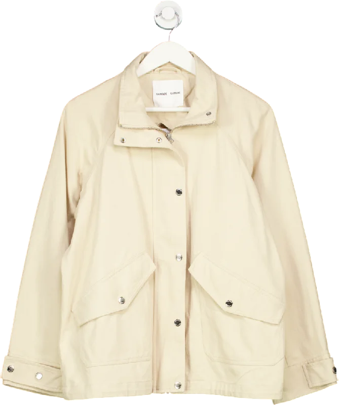 Samsøe Samsøe Beige Cotton Sadaji Jacket UK M