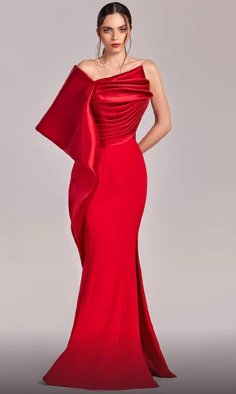 MNM Couture G1803 - Origami Bodice Evening Gown