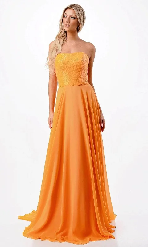 Trevi Collection P2206 - Strapless Evening Dress