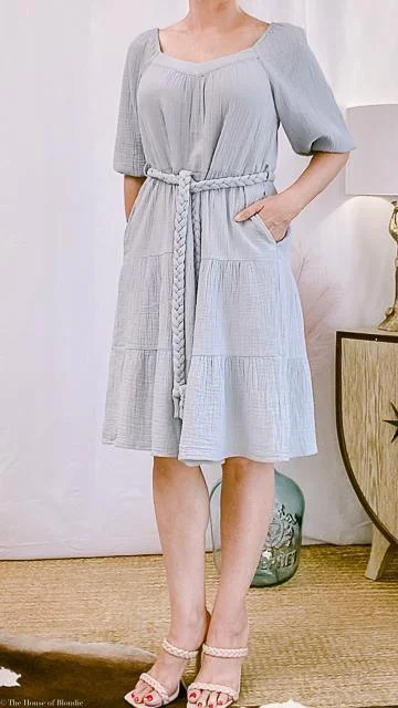 Anna Tiered Midi Dress