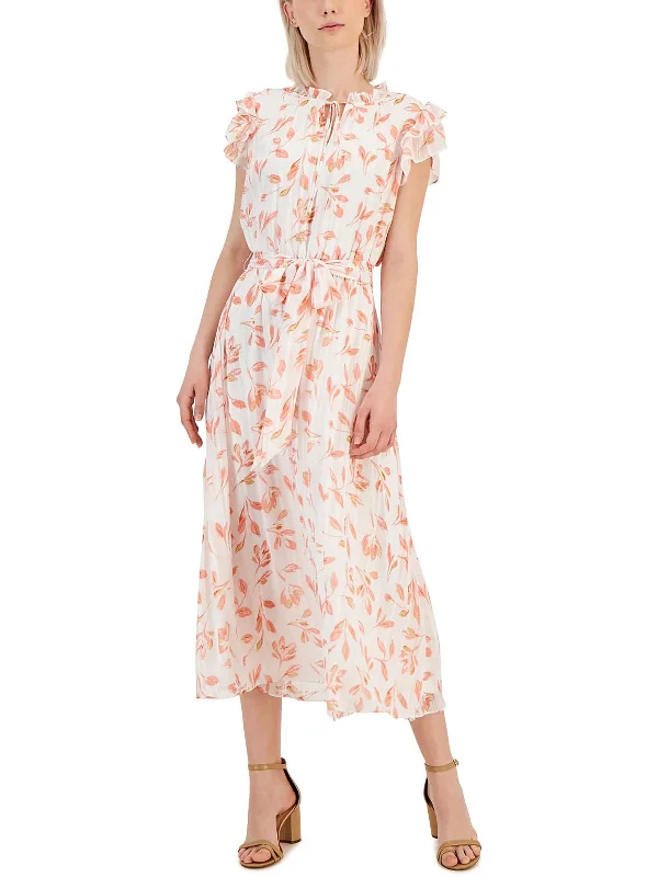 Womens Chiffon Maxi Dress