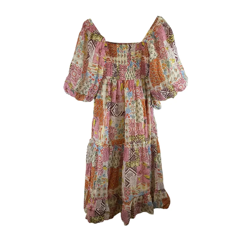 Dress Casual Maxi By Fate In Multi-colored, Size: S