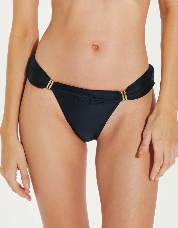 Signature Bia Tube Full Bikini Pant - Black