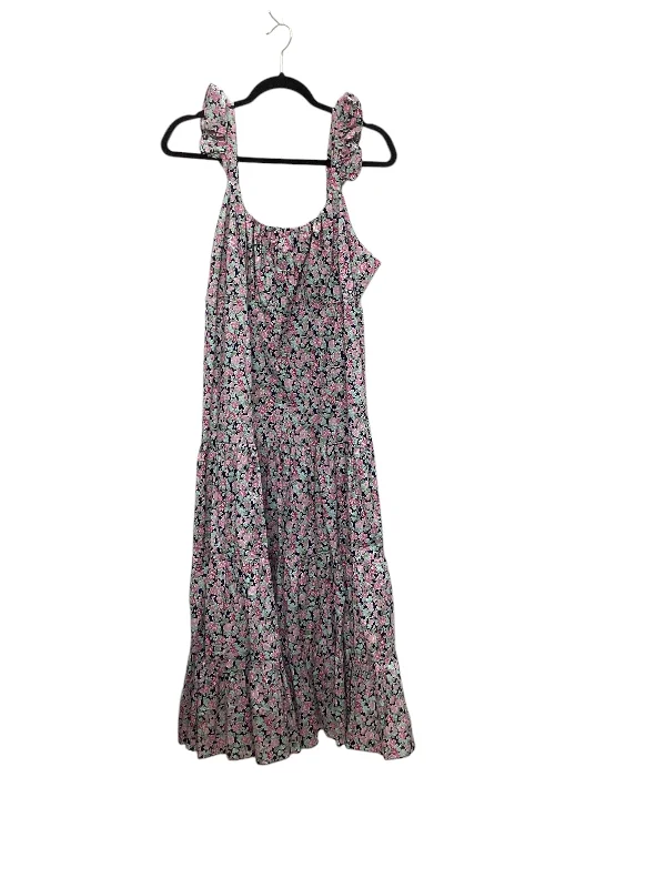 Dress Casual Maxi By Eesome In Floral Print, Size: L