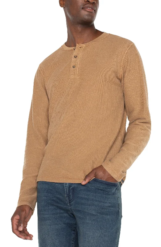 LONG SLEEVE HENLEY