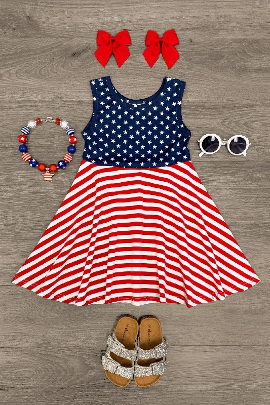 American Flag Tank Dress