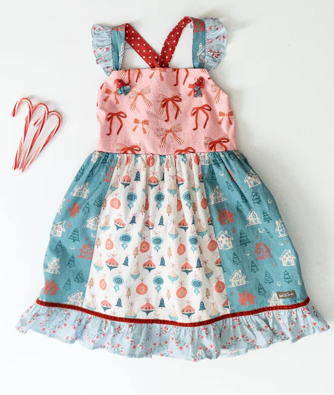 Frosty Funland Knot Dress