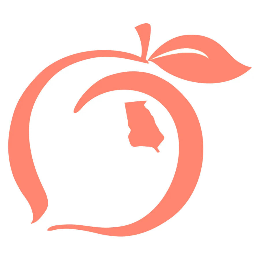 Peach State Pride 'Logo Decal' - Peach