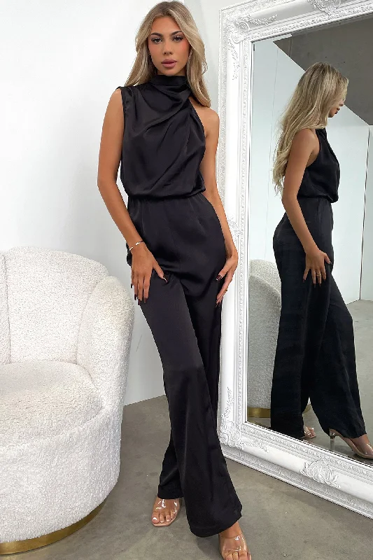 Santorini Jumpsuit - Black