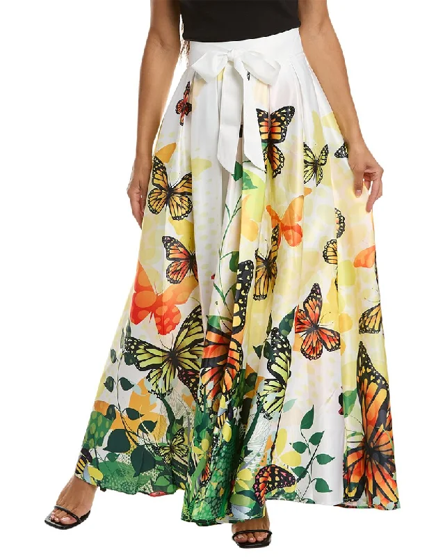 Gracia Butterfly Nature Maxi Skirt